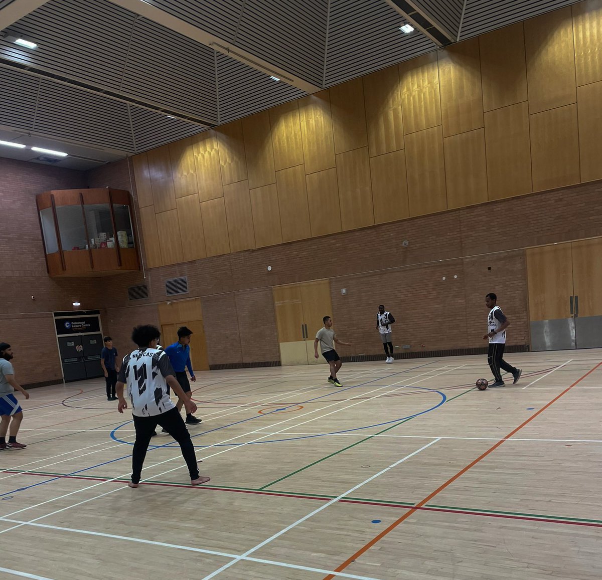 Alhamdulillah! 
This Friday, AMYA Newcastle held a football match against Hartlepool <a href="/MKA_Hartlepool/">AMYA Hartlepool</a>.
Both teams played exceptionally well, and after a competitive game the match ended in a tie. It then went to penalties, where Hartlepool secured the win 🏆.