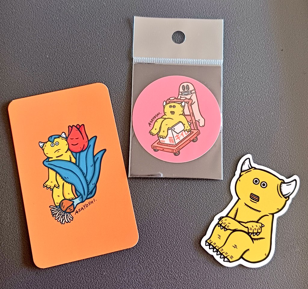 昨日ひとめぼれしたキャラクター💛
キイロっていう名前らしい
<a href="/ymbk_yellow/">アサヨシ🟡ﾃﾞｻﾞﾌｪｽ62▶︎A136~138</a>