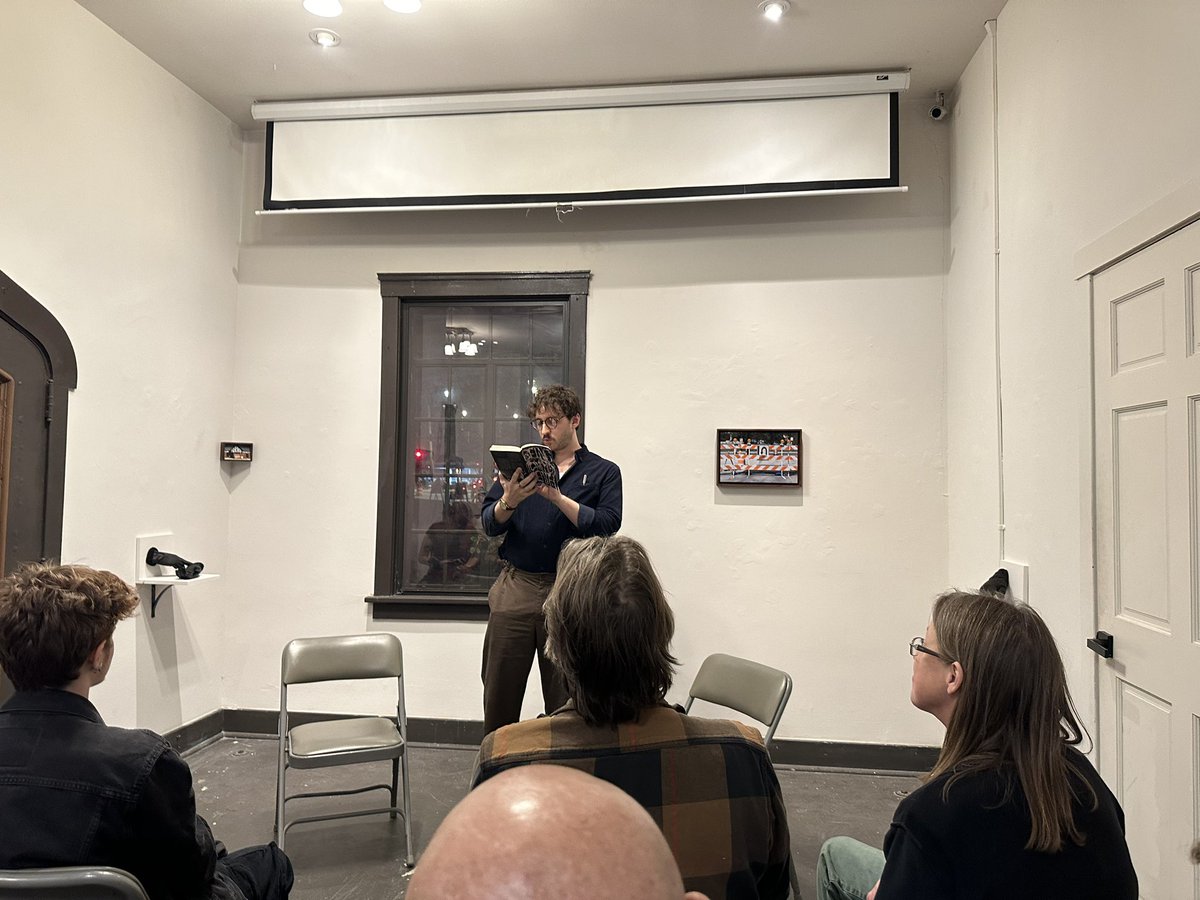 Reading from BEING TOWARDS DEATH, <a href="/ShmikeShmorrao/">Mike Corrao</a>.