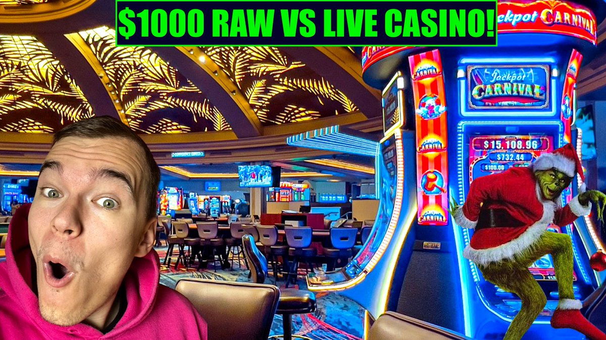 TicketTimeYT's tweet image. WE ARE LIVE! $1000 RAW VS LIVE CASINO GAME MADNESS! MAX WIN INCOMING!
Kick: kick.com/tickettime
Rumble: rumble.com/user/TicketTime @everyone