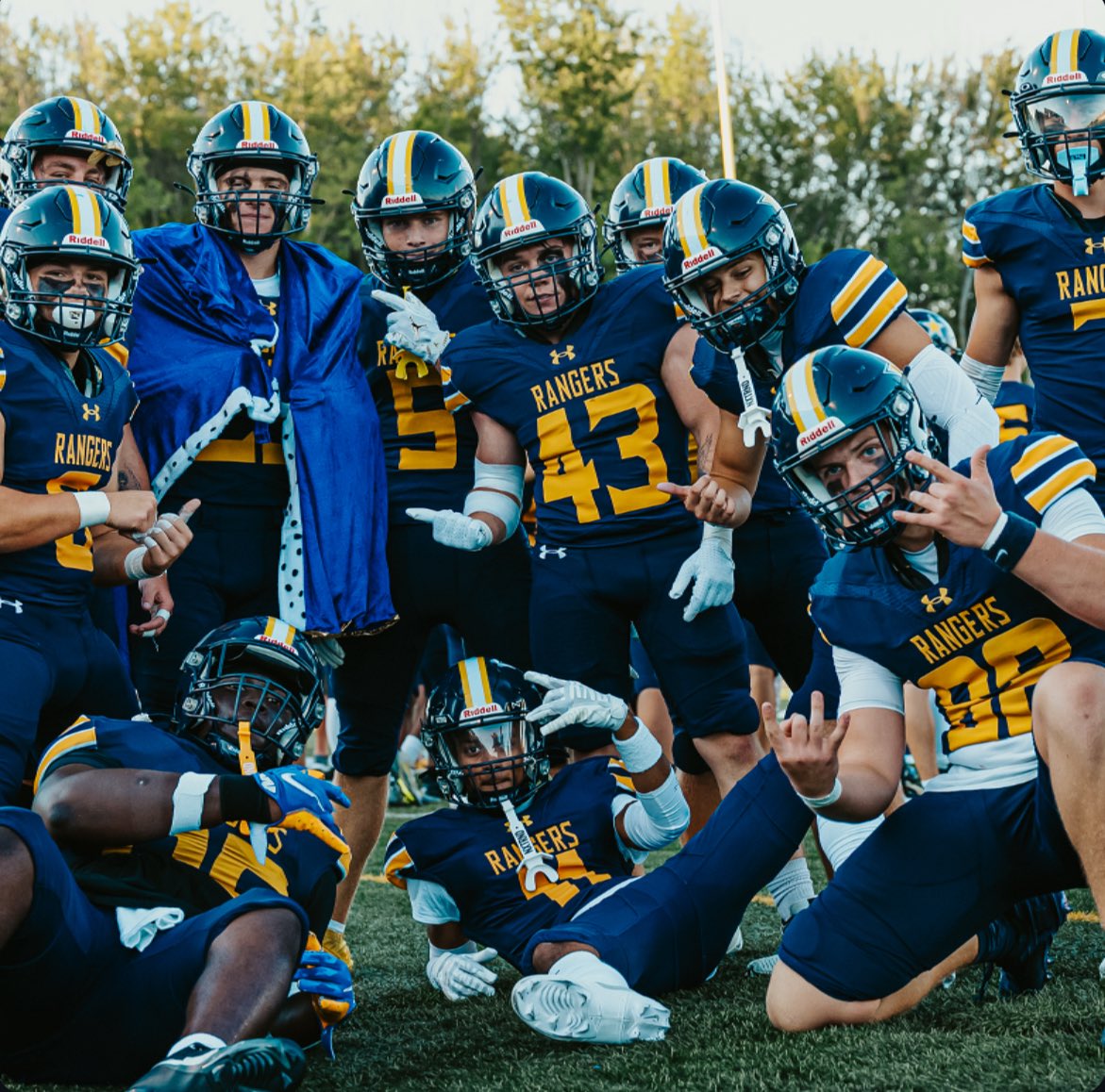 Finleyk5Keller's tweet image. Unfortunate loss on friday &amp;amp; end to our historic season but couldn’t be more proud of our team. Thank you to all of my coaches, family, and teammates who have helped me along the way. Couldn’t have done it without you! #rangerpride #4years 

No XP’s, 3 punts long of 40: No Return