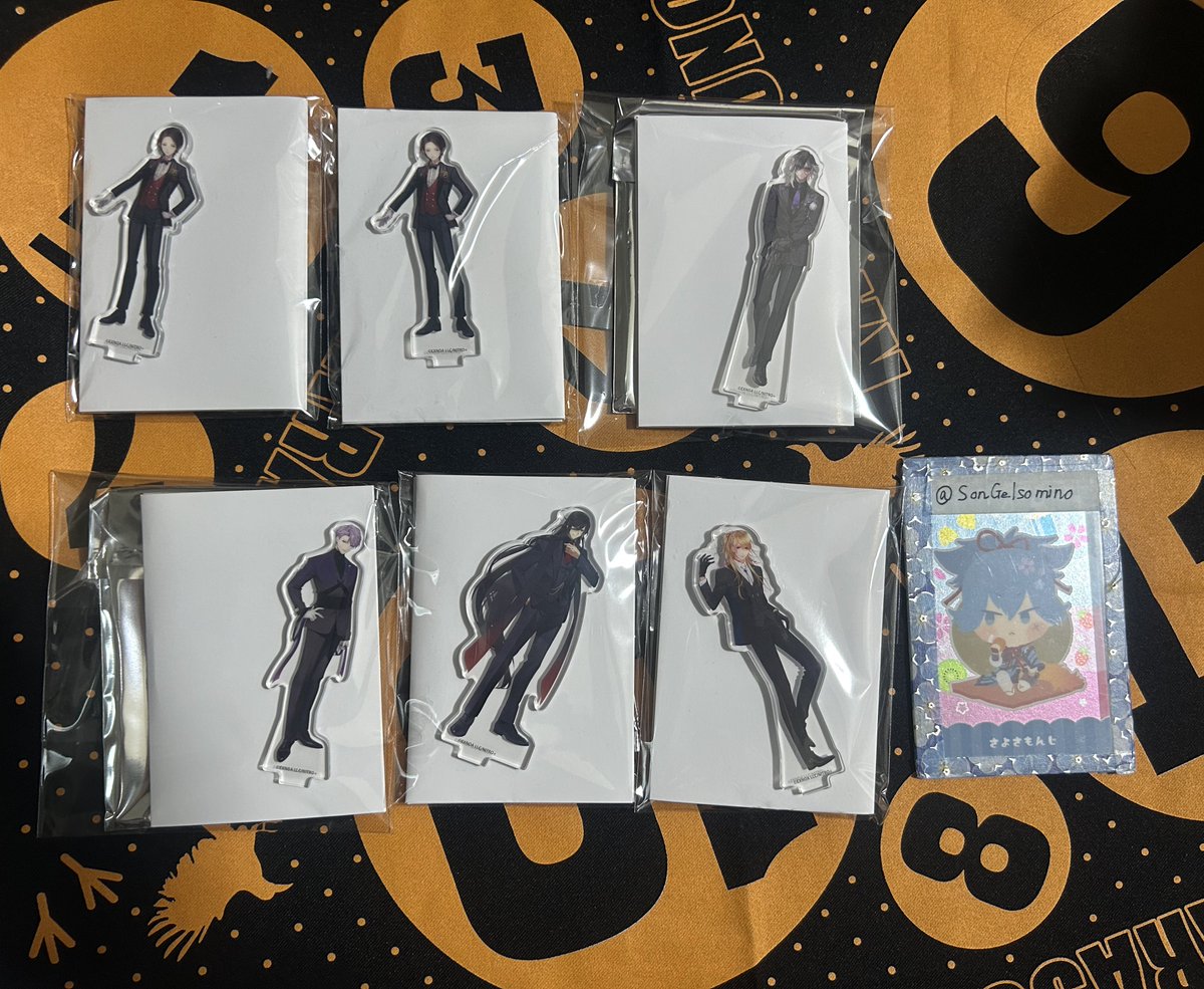 交換】刀剣乱舞 大本丸博 祝装 ミニアクスタ 【譲】加州 実休 五月雨