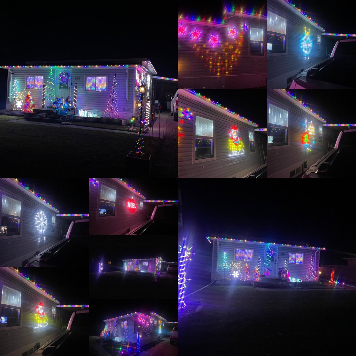 ✨ Lights on, holidays here. Dad &amp; I built this tradition to make people smile ~ and despite having wrist surgery last week, I wasn’t about to let the glow fade (everything went up prior to surgery🫢). Proud to keep shining for him✨🎄❄️
#holidayseason #traditions