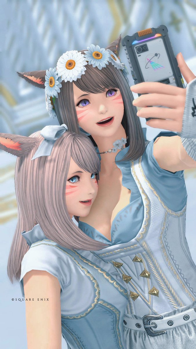 pyulpyulpon's tweet image. おはよー🐱🫧
やっとシンプルストレートとれた！(ﾏｹﾎﾞ)
かわいい‼️😊
#FF14 #おはミコ