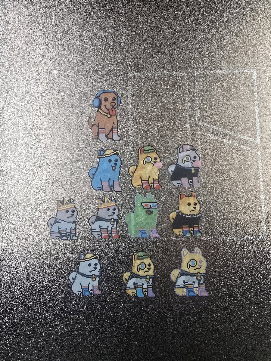 ProfProdigal's tweet image. Pins based on our newest @Sock_Inu NFTs inbound. These are all the ones owned by @VCAdam_eth