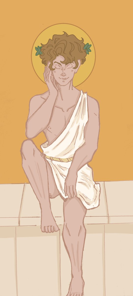 I love drawing my OCs as if they were part of a Greek myth 

#drawing #OC #draw