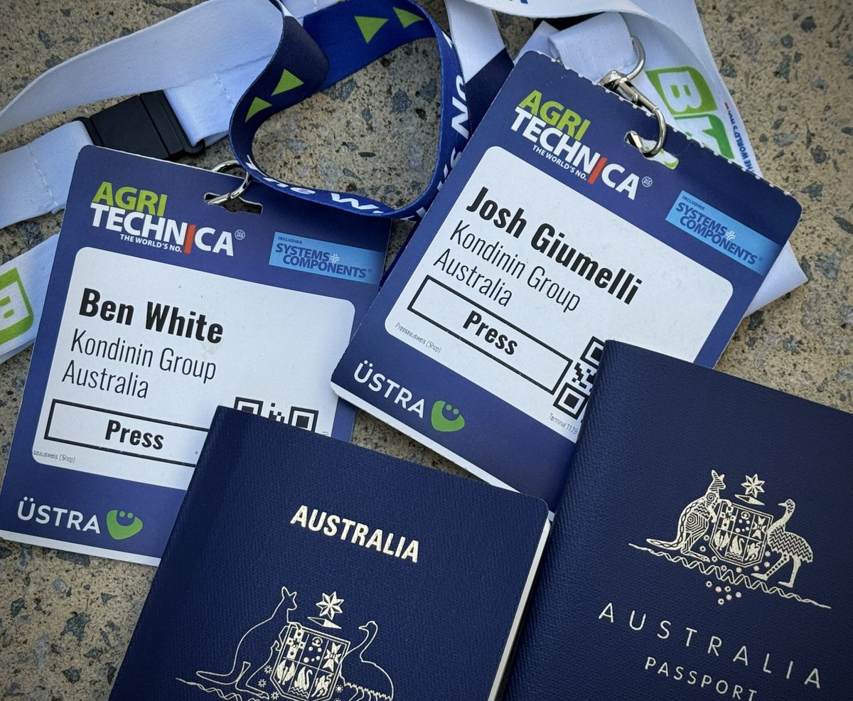 1800weevil's tweet image. That’s a wrap for @AGRITECHNICA 2025 for @DrJewmelon and I.
54km walking around the halls
1000+ photos
39h flying
2800km driving
Now back home to write it all up for Australian farmers via @KondininGroup Farming Ahead.
We hope you enjoyed the previews here - heaps more to come!
