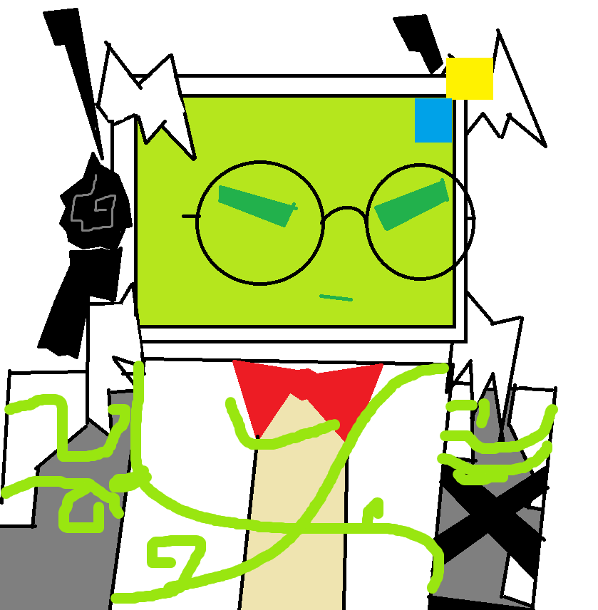 F4ND0M_F4N's tweet image. im back with more fanart. oc by @HelpfulGUI