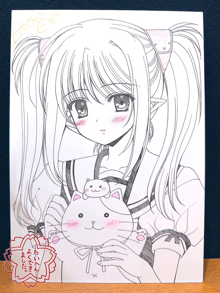 8/17までトモ ☆西又葵さん☆ 直筆原画 8/17までトモ ☆西又葵さん