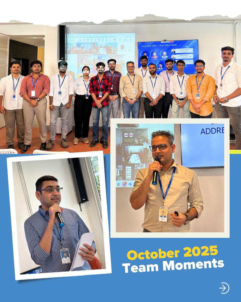 cloudthat's tweet image. Moments like these remind us why a strong workplace culture truly matters. Our monthly meetup wasn’t just a gathering - it was a chance for everyone to pause, connect, and celebrate the milestones that make our journey meaningful.

Here’s to growing as a team, celebrating every…