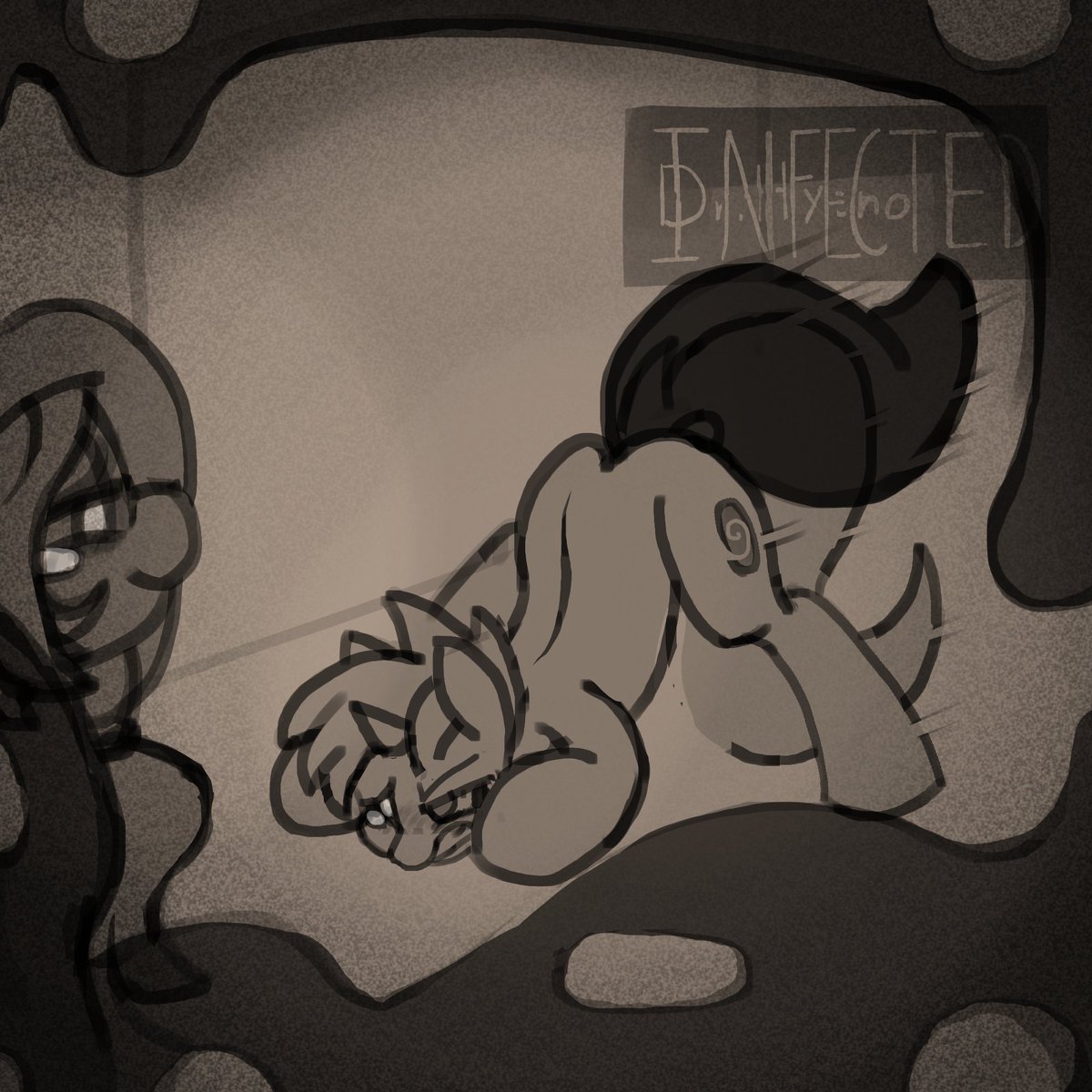 containment isn't the only thing being breached today

art trade with <a href="/DrHypnoSwirl/">Dr Hypno swirl</a>, and also Hypnovember day 16 - Possession!