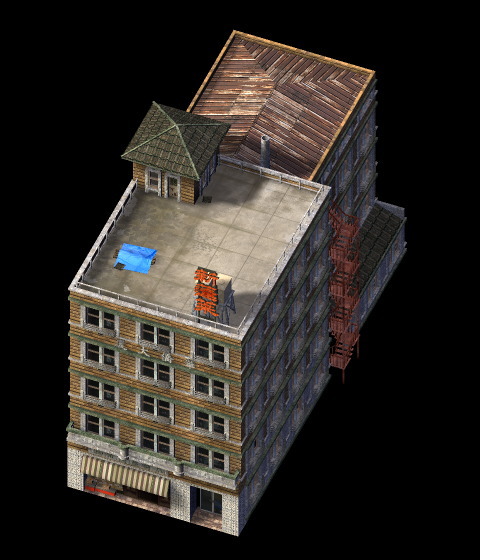 屋上に廃材を置いたら展開が変わってきたぜ…
というかコレ、日本建築といえるのか……？？