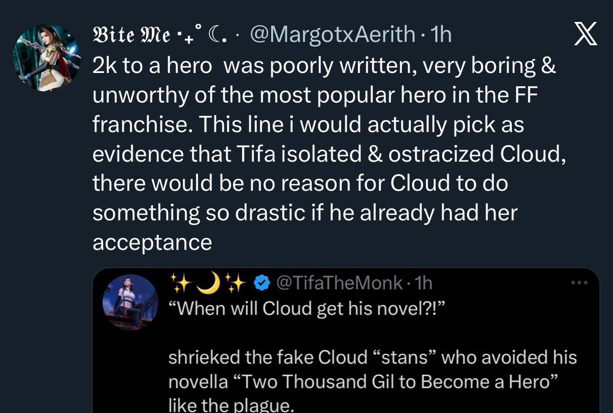 thephantomonkey's tweet photo. “2k to a hero” was poorly wrtten

also them: *worships Maiden likes its the bible* https://t.co/UO1lc3WaLv