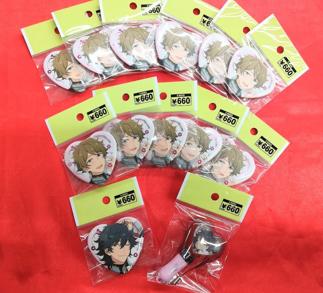 rrr✧様専用 エス スタフォニ ハート缶バッジ Superbloom E 2025年最新