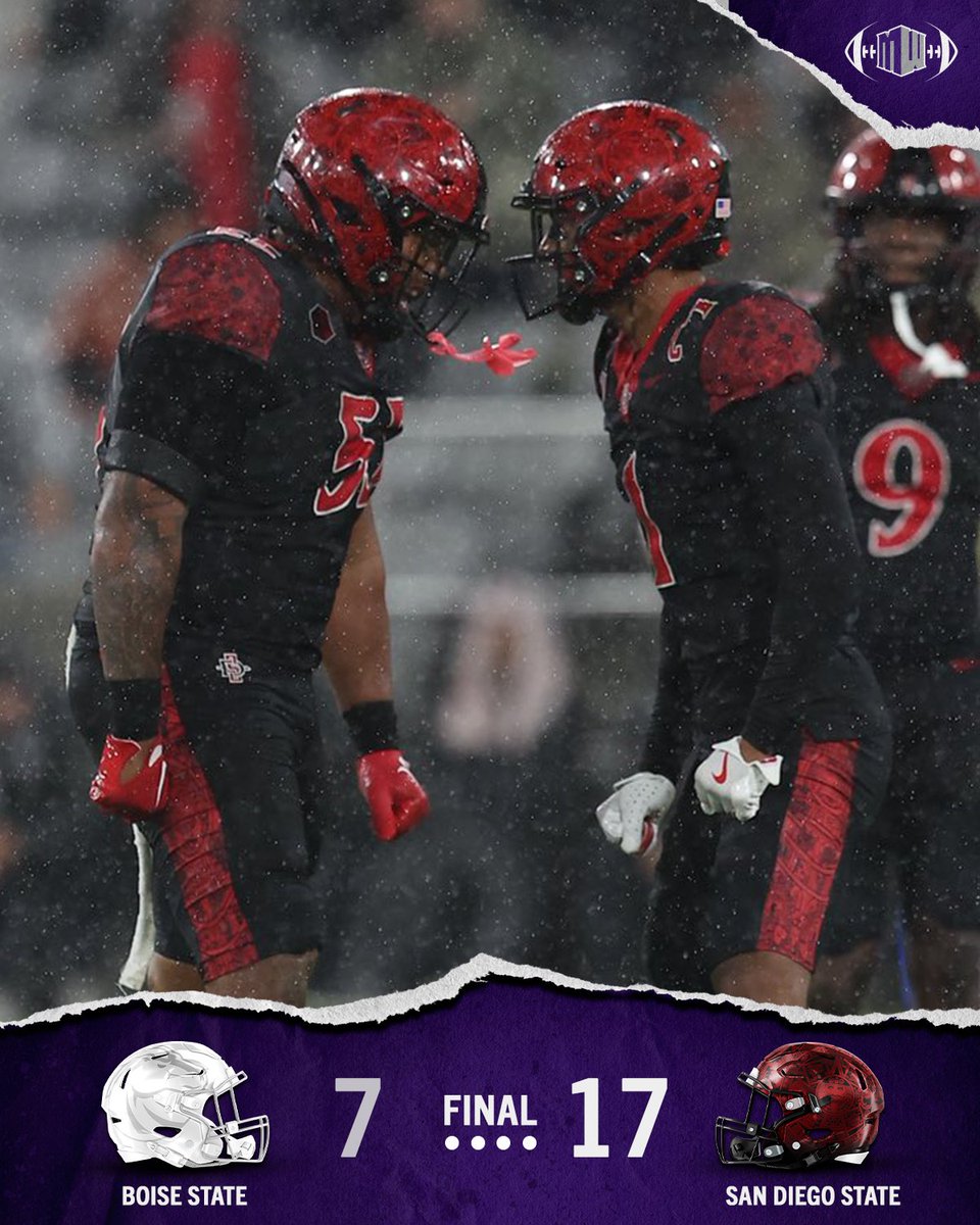 MountainWest's tweet image. Aztecs alone on TOP ‼️ 

#MWFB | #GoAztecs