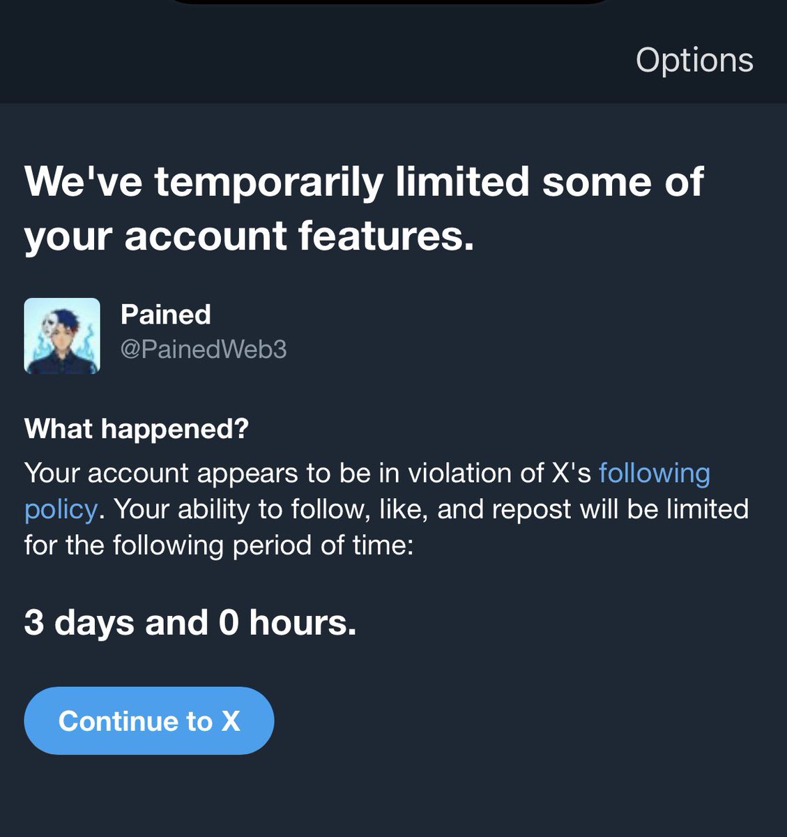 PainedWeb3's tweet image. GM or gChurch ⛪️ 

Now this is what I face for been the hardest reply guy. 😮‍💨 

“the fourth time now 💔”

Sorry if I don’t reply that much,