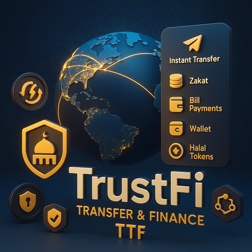 *TrustFi*  

Redefining money transfers — fast, global, and Shariah-compliant.  
Step into the future of ethical finance today.  

🔗 sidrastart.com/project/c7b017…  
@globalsephere <a href="/sidrachain/">SidraChain</a> <a href="/maljefairi/">محمد الجفيري</a> <a href="/sidrafamily/">Sidra Family</a>