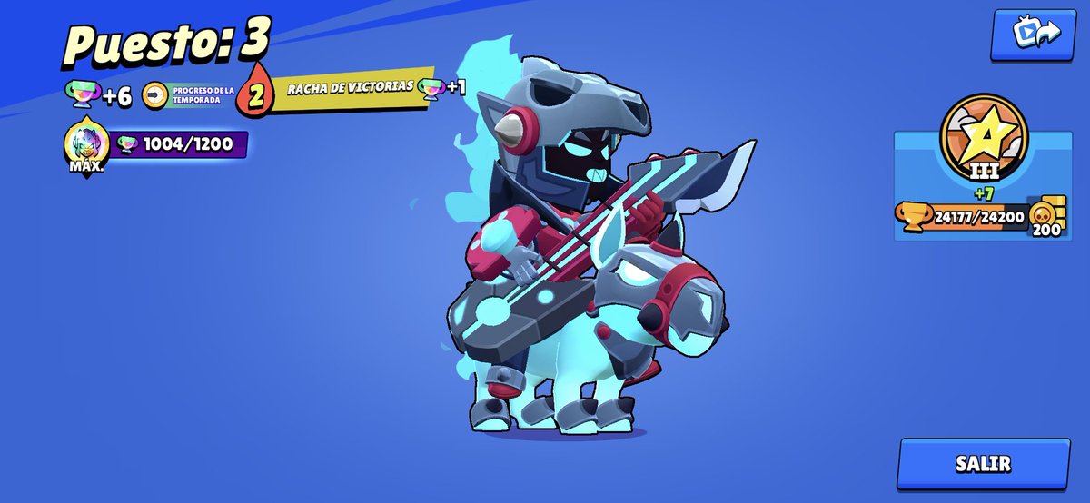 Uff segundo brawler a rando máximo y mi segundo main