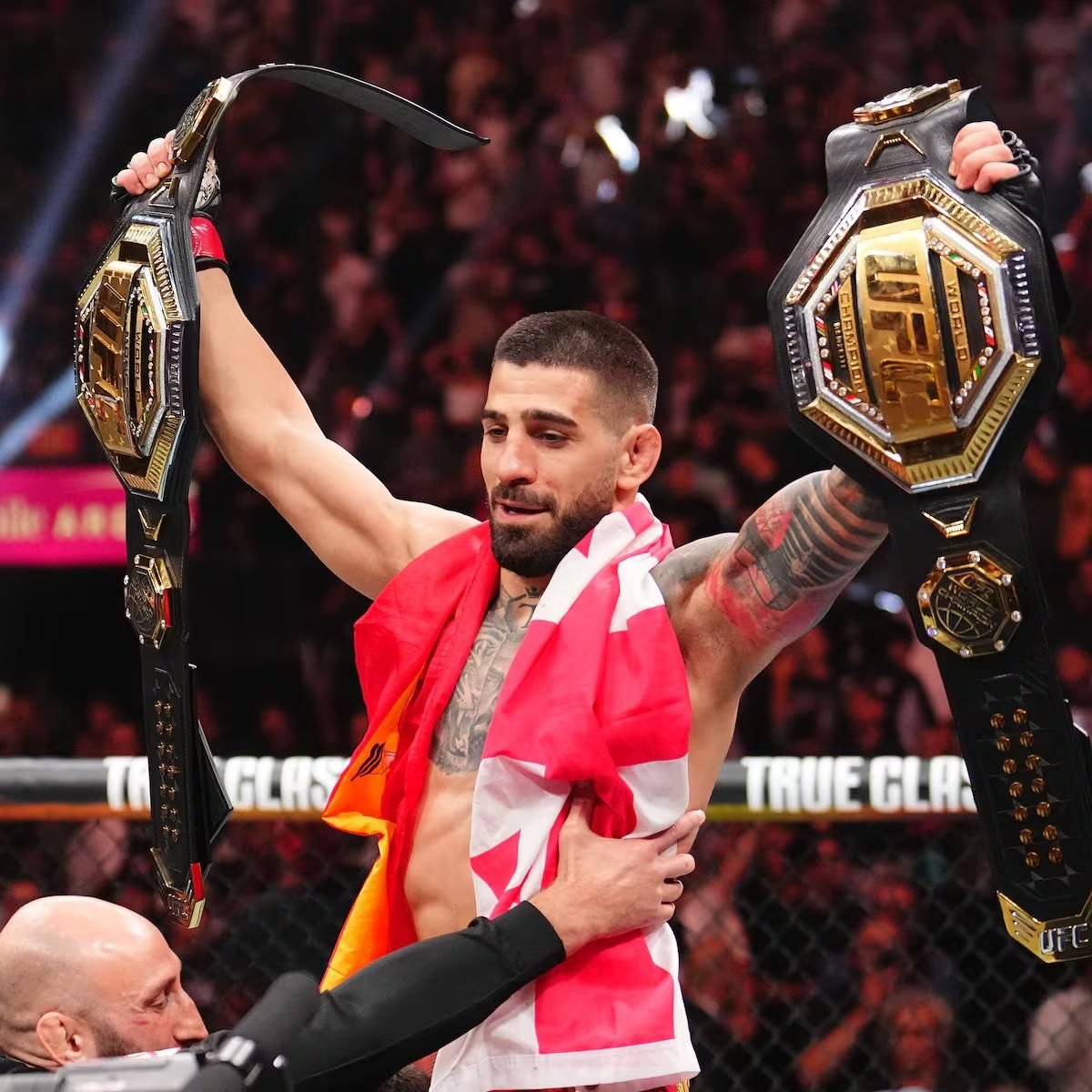 TheStumpStory's tweet image. I&apos;ve seen enough, make Islam Makhachev vs Ilia Topuria happen!  
Match of the decade for UFC fans fs.

#UFC322 #ufc