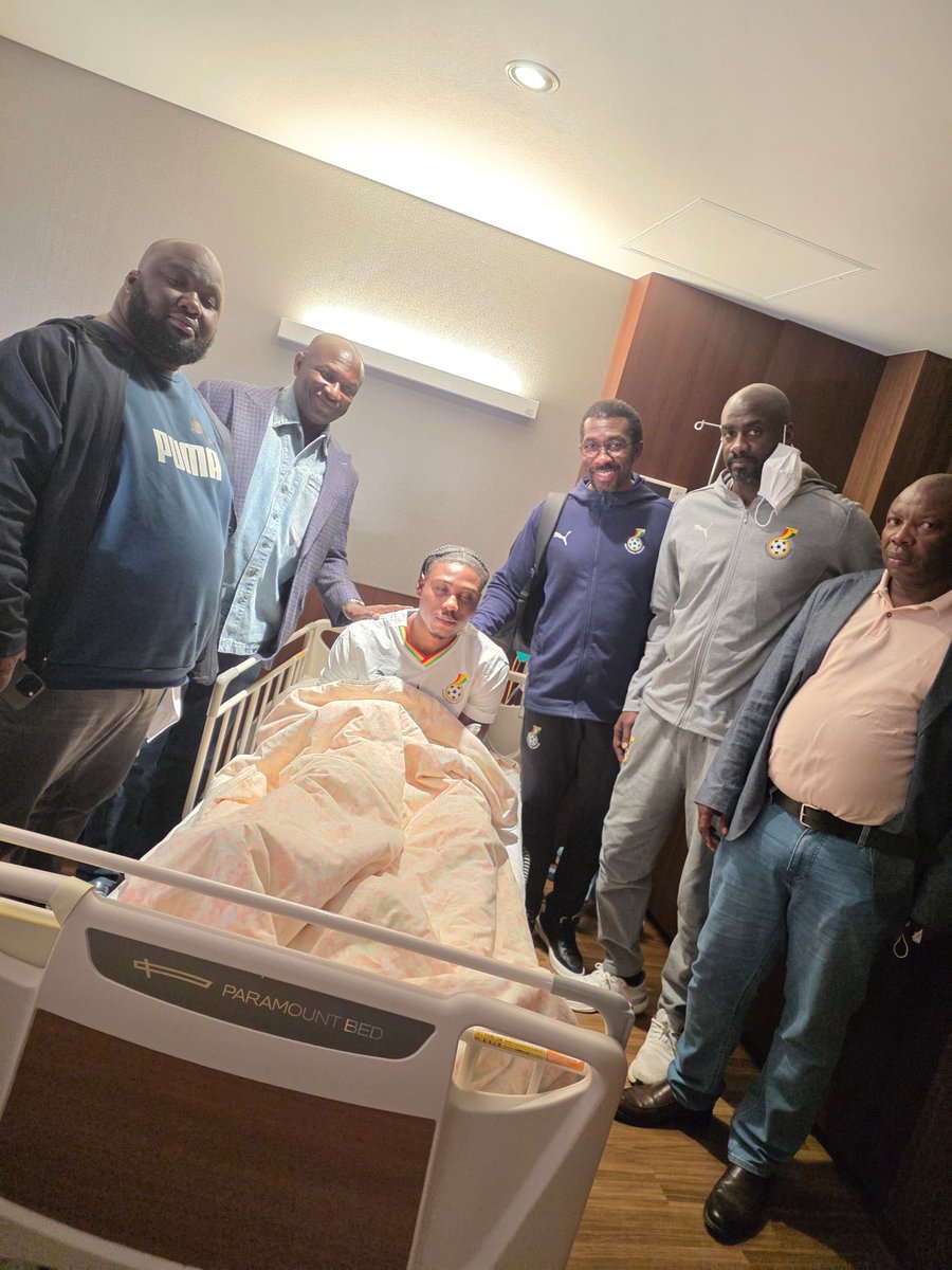 GhanaBlackstars's tweet image. 🩺 Medical Update: Abu Francis 🚨

We are pleased to confirm that Abu Francis has successfully undergone surgery in Japan following his injury against Japan.

🔗 more on: ghanafa.org/francis-abu-un…

@AbuFrancis16