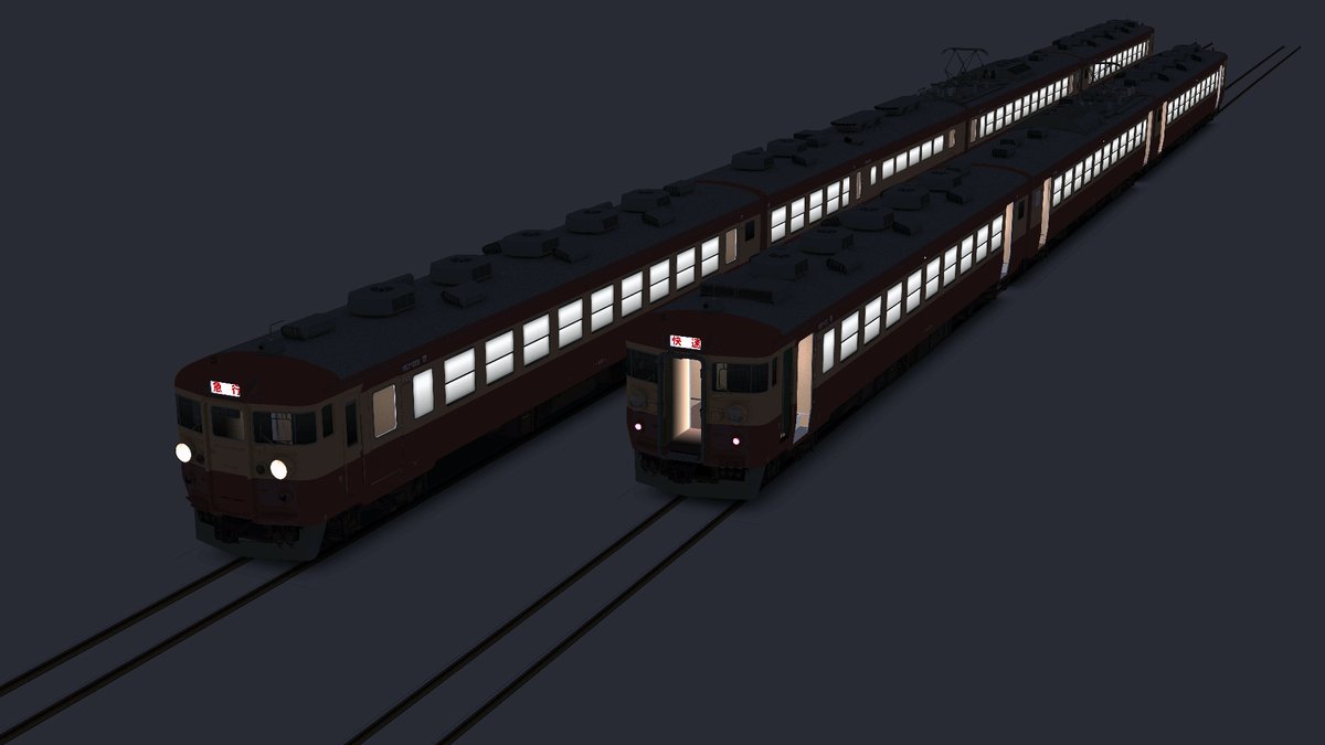 ymsm87's tweet image. RailSim22周年おめでとうございます。
記念に455系風電車セットを公開しました。
nir87.com/railsim/downlo…
#RailSim #RSPI公開情報