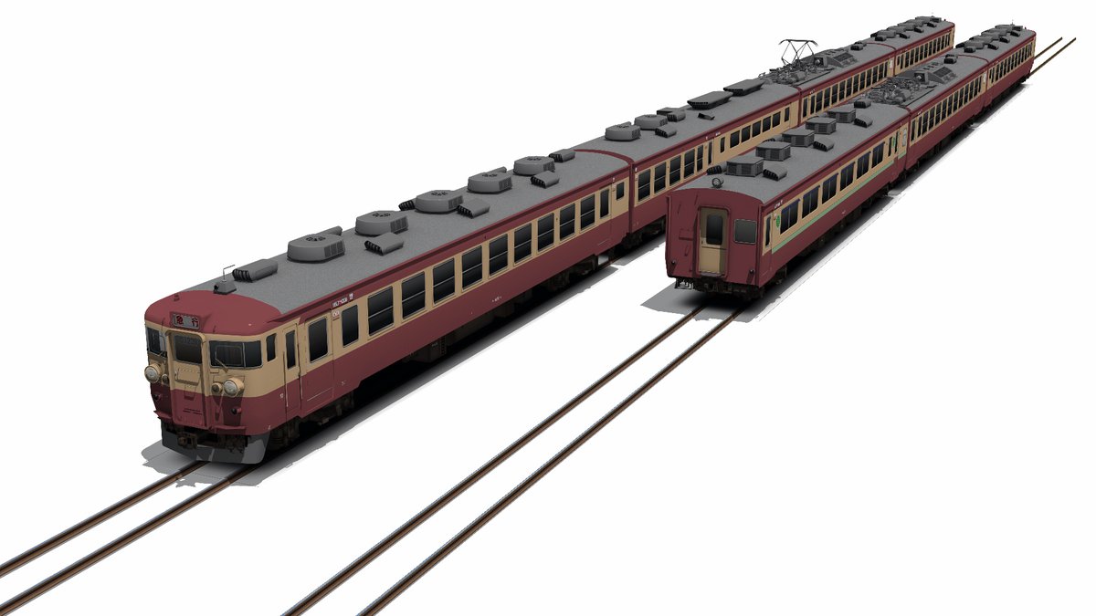 ymsm87's tweet image. RailSim22周年おめでとうございます。
記念に455系風電車セットを公開しました。
nir87.com/railsim/downlo…
#RailSim #RSPI公開情報