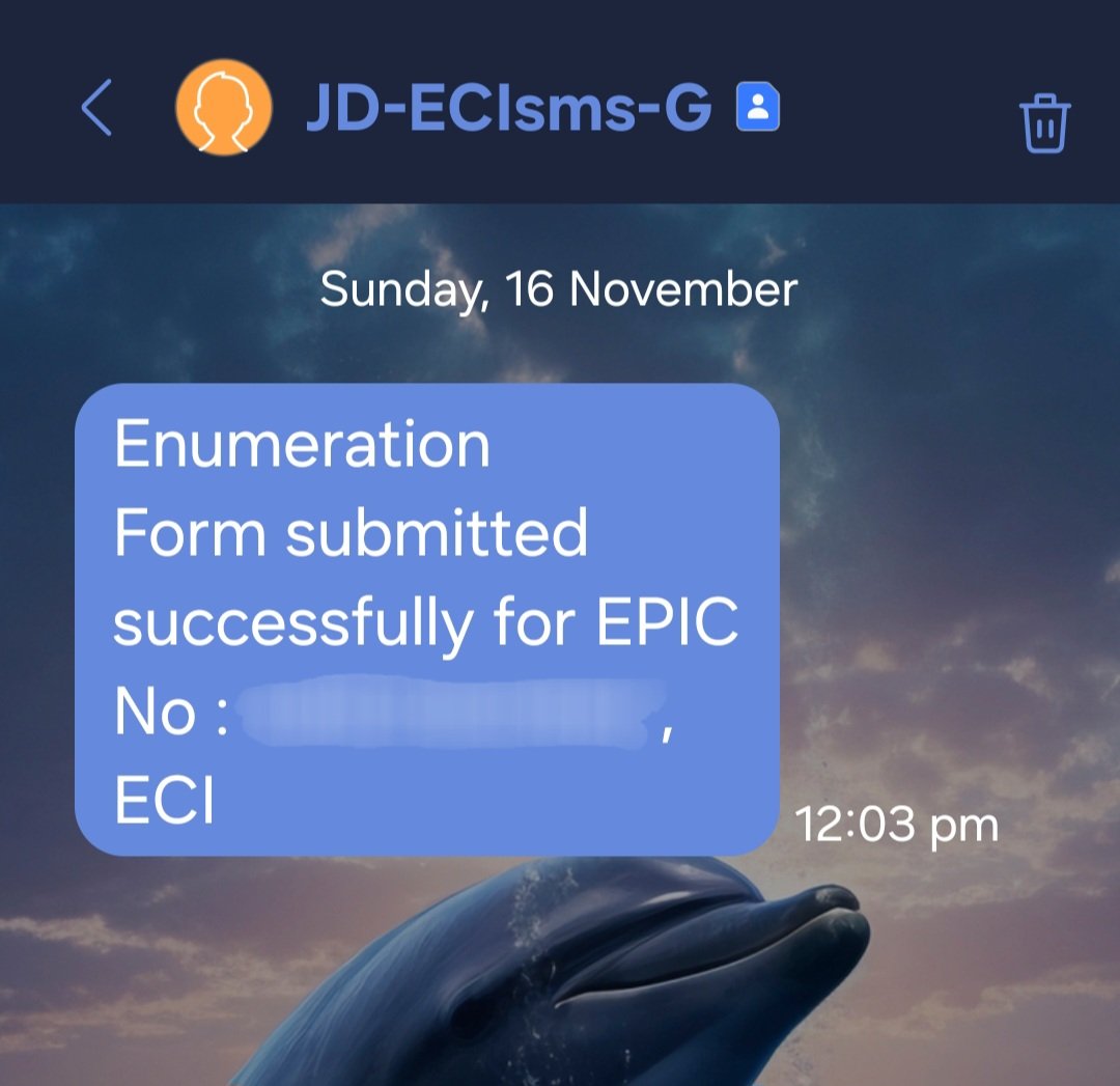 ImPrinze's tweet image. Enumeration Form online application submit செய்யும் போது இருந்த Aadhaar Authentication Name mismatch error நீக்கப்பட்டுள்ளது

வெற்றிகரமாக என்னுடைய Enumeration Form submit செய்து விட்டேன்

Online Application submit செய்ய விரும்பும் நபர்கள் உடனடியாக செய்யவும்.
@Alien18R