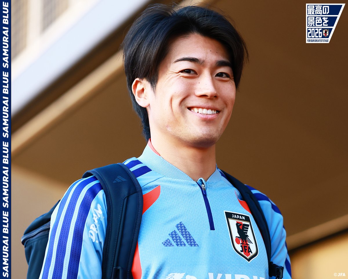 🔹𝗦𝗔𝗠𝗨𝗥𝗔𝗜 𝗕𝗟𝗨𝗘🔹 トレーニングに向かう #SAMURAIBLUE