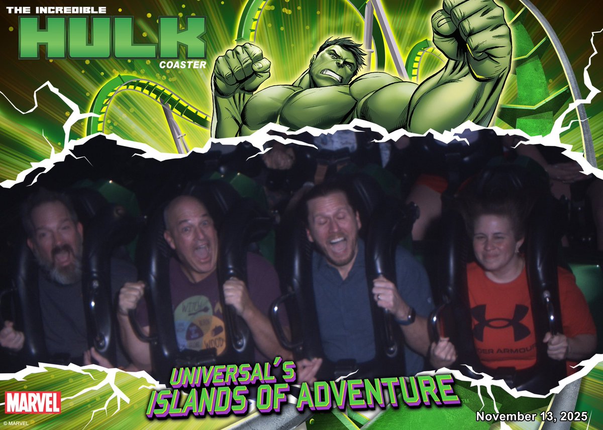 jfunkmd's tweet photo. When your peers are also your friends….you ride roller coasters and then teach enucleation….. https://t.co/Aq9sbudyIN