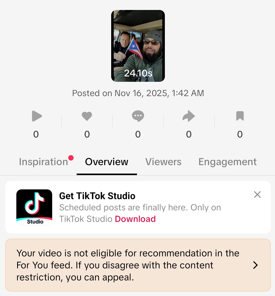 rimer_daniel's tweet photo. Tik Tok. Not cool bro https://t.co/OQHL0lKkby
