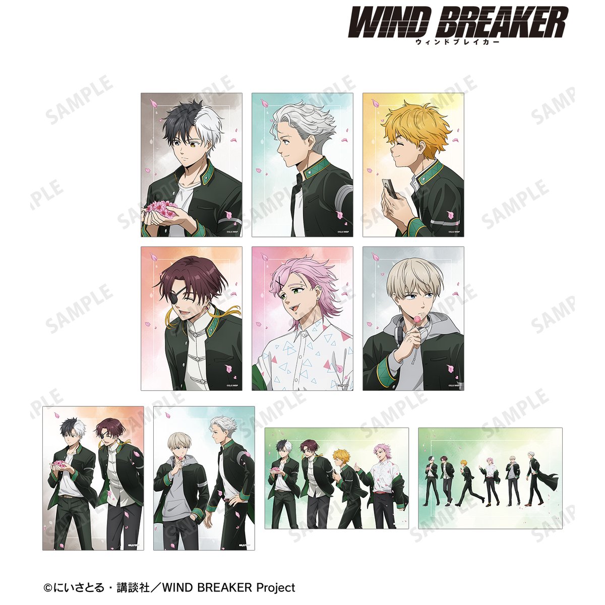 WIND BREAKER_描き下ろし 春の歩みver. トレーディングブロマイド(単位
