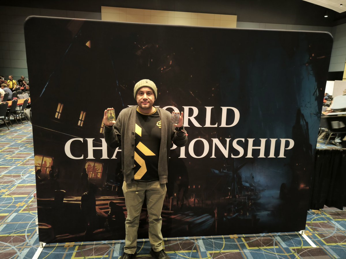 Felicidades a Sergio Partida, coach de mi team por terminar en lugar 44 de Worlds, representando a México y más importante a toda latinoamerica demostrando que hay nivel 

#fabtcg <a href="/fabtcg/">Flesh and Blood</a>