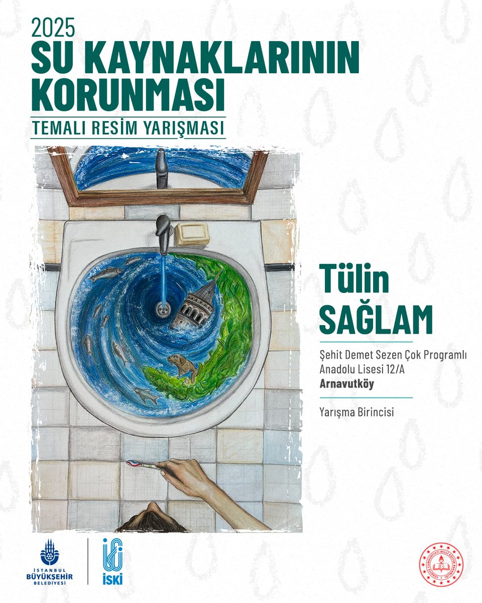 15 Kasım 2025 tarihinde İstanbul'a verilen #su miktarı: 3 milyon 40 bin metreküp

Regülatörler: 1 milyon 885 bin metreküp
Barajlar: 1 milyon 115 bin metreküp

Barajların Doluluk Oranı: Yüzde 21,24
Detaylar👉iski.istanbul/baraj-doluluk