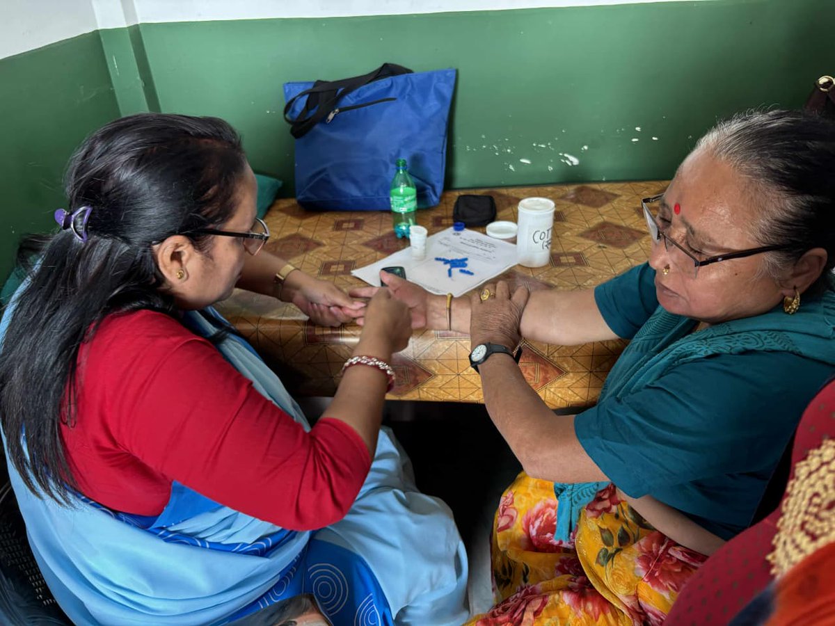 khdc_nepal's tweet photo. World Diabetes Day 2025 was celebrated on November 14 in Damak, Phungling, and Mechinagar Municipalities with active community participation under the theme “Diabetes Across Life Stages”. 
Thank you to all participants for making the event meaningful. 
#WDD2025 #DiabetesAwareness https://t.co/YpQaTKqIyz