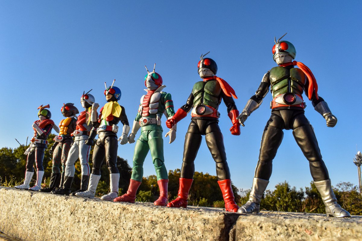 #オモ写EXPO
栄光の7人ライダー