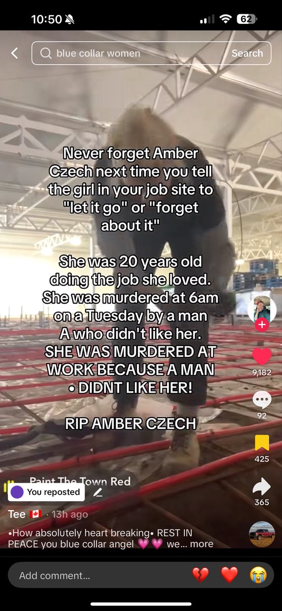 KatanaSpeaks's tweet image. Amber Czech was a 20 year old lesbian welder who was murdered by her cishet male coworker.

Every day another sister is killed.

When are we going to start protecting each other? When is femicide going to end?