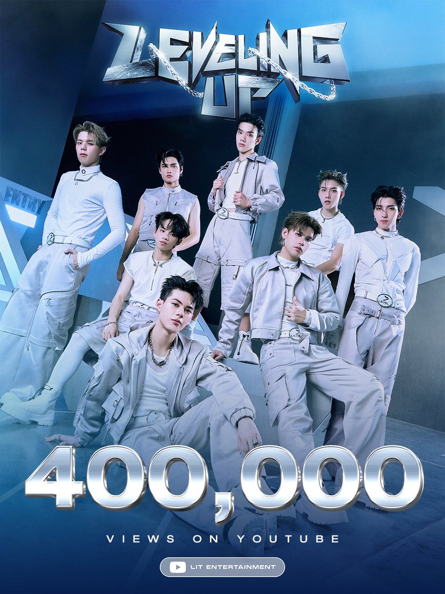 LE7EL_Official's tweet image. 🎮 400K views! LEVEL UP!! 🕹️
ขอบคุณที่มาอัปเลเวลไปด้วยกันจนถึงตรงนี้นะครับ ขอบคุณที่คอยสนับสนุนพวกเรามาตลอด พวกเราจะอัปเลเวลไปด้วยกันแบบไม่หยุดเลยนะครับ 🆙🔥 

#LE7EL_LEVELINGUP
#LEVELINGUP #LE7EL
#LEVELINGUP_Challenge