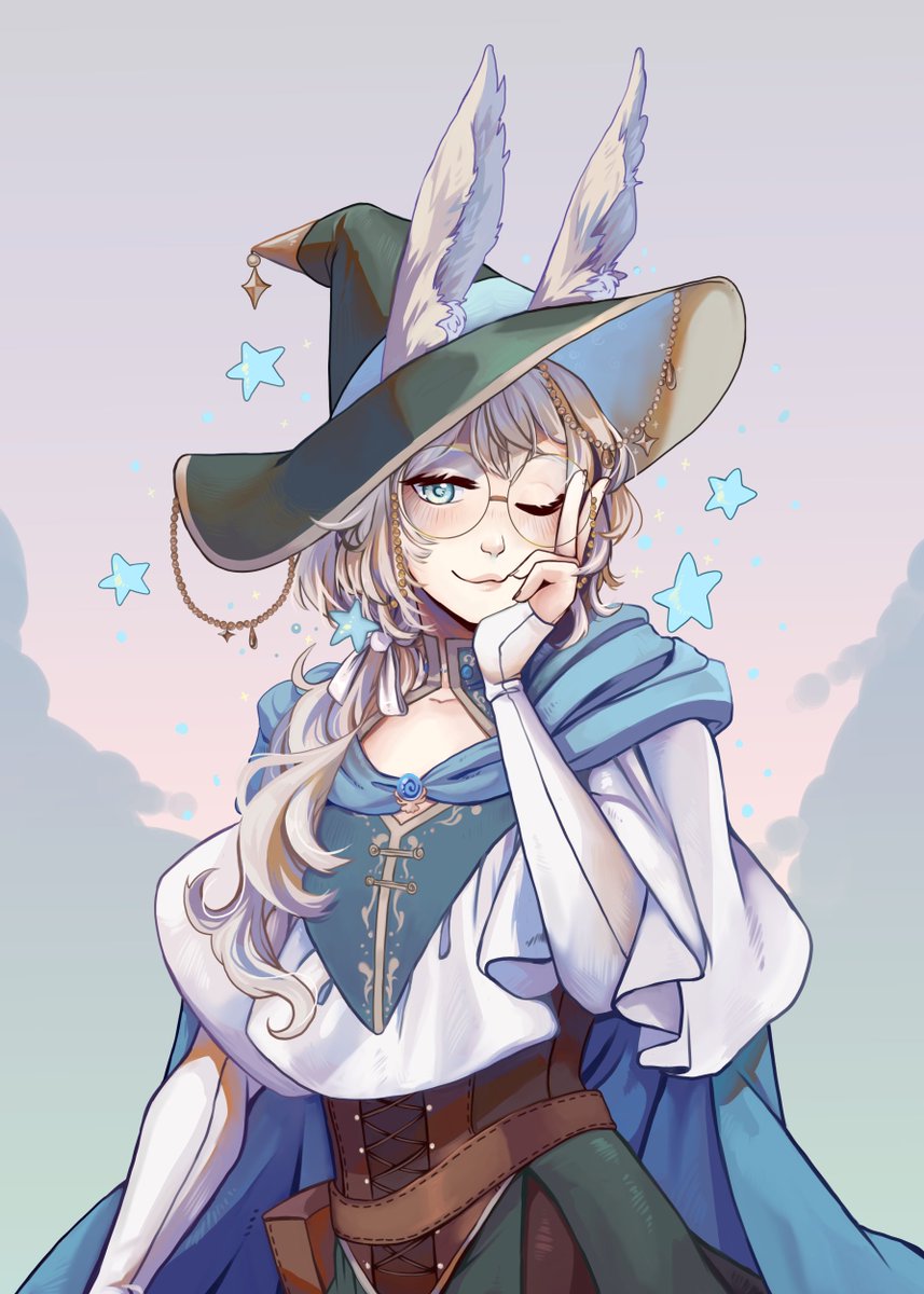 AhLaToad's tweet image. Illustration commission for  @Bunny_Starz_  ~