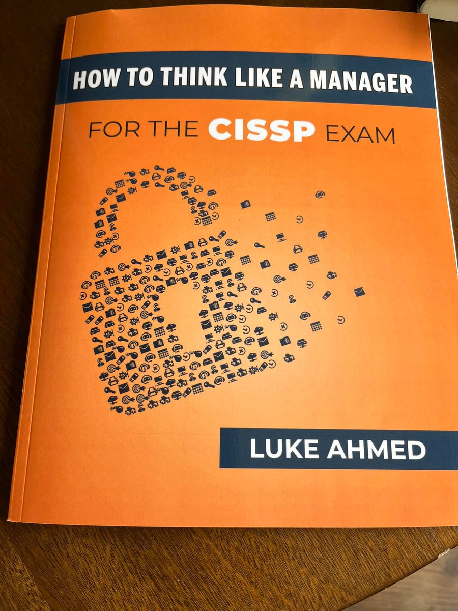 Notes_Theory's tweet image. Add the finishing touches to your CISSP studies using this book: amzn.to/2Y3uMNt
*
*
#cissp #infosec #cybersecurity #security #cyber #informationsecurity #tech #technology #cloudsecurity #ccsp #dubai #muscat #saudi #morocco #qatar #doha #amman #lagos #nigeria #accra