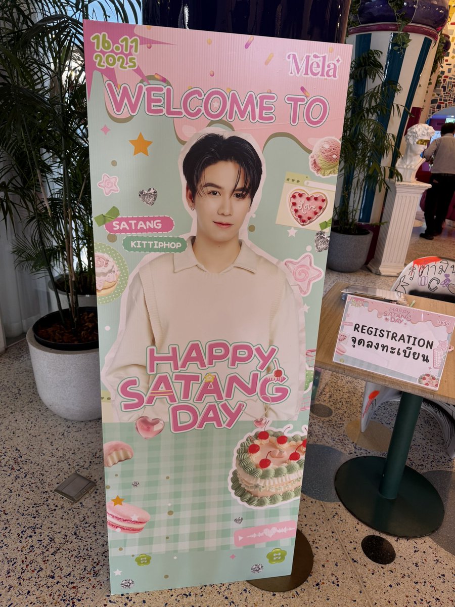 Sb_IFNT's tweet image. พร้อมแล้วครับ

HAPPY SATANG DAY

#MELAxSATANG