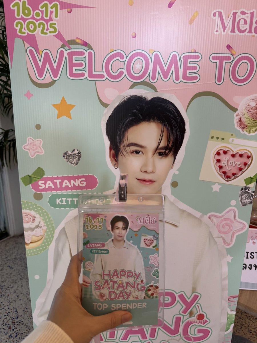 Sb_IFNT's tweet image. พร้อมแล้วครับ

HAPPY SATANG DAY

#MELAxSATANG