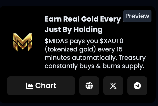 Midas Protocol tweet media