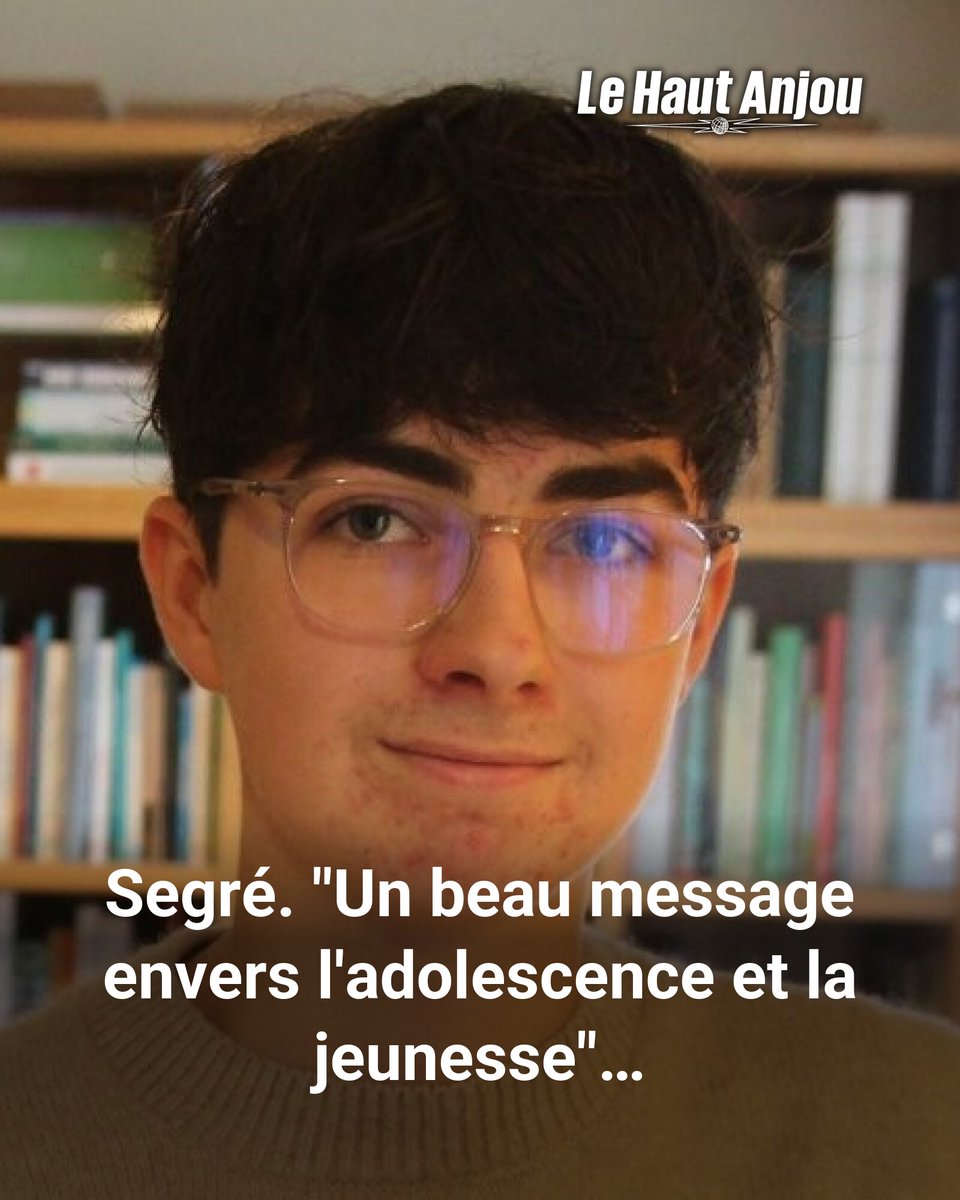 HautAnjou's tweet image. À 16 ans, Léon Martin, de Gené, fait ses débuts sur scène dans &quot;Le Journal d&apos;Anne Frank&quot;, incarnant Peter Van Daan avec l&apos;Ourson Blanc.
➡️ l.hautanjou.fr/H6