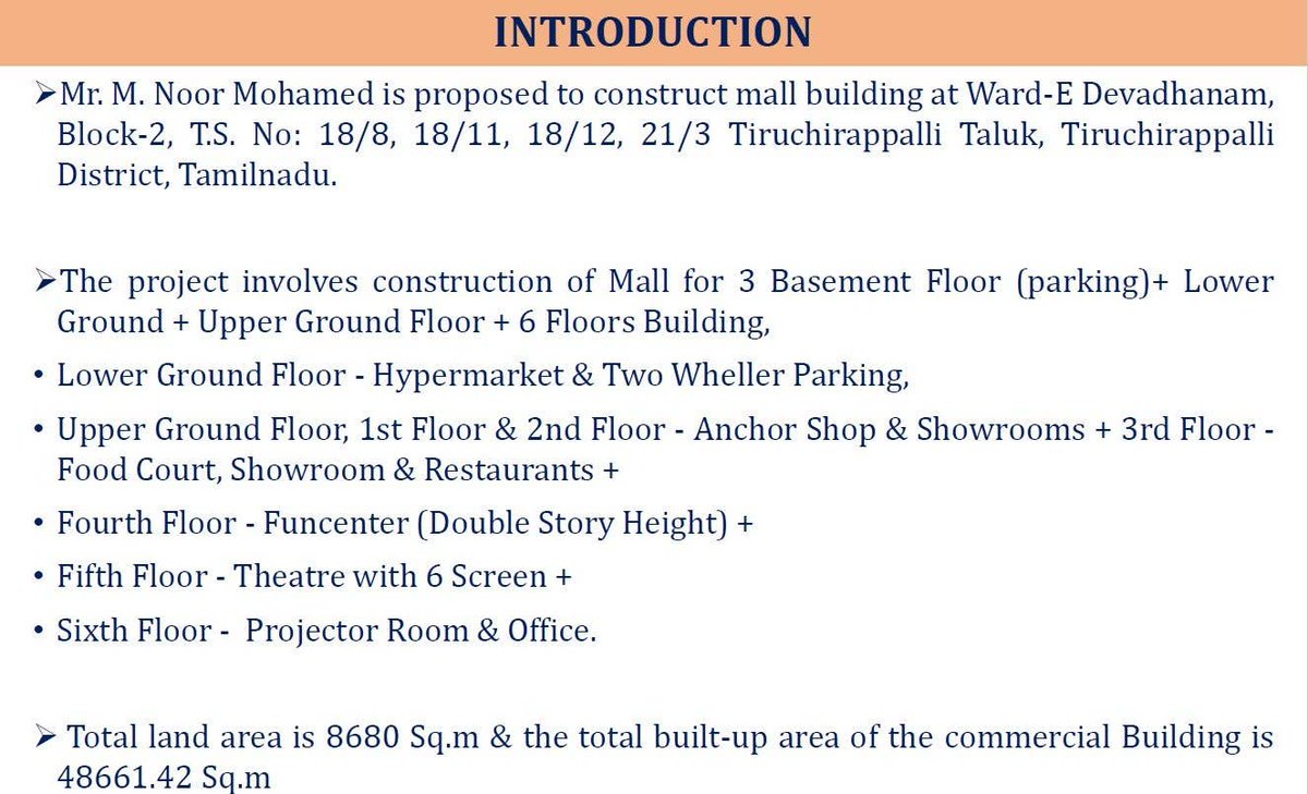 trichyinfraa's tweet image. Construction has officially begun for Bharath Mall, #Trichy - a future landmark that promises to redefine the city’s spirit, style, and stature.
#shopping #Entertainment #Mall