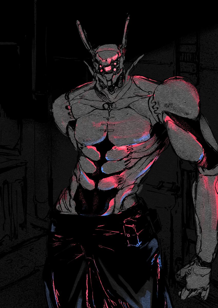 声に出して呼びたい名前、
ブリアレオス・ヘカトンケイレス
顔の真ん中のは目ではなくて鼻らしい。