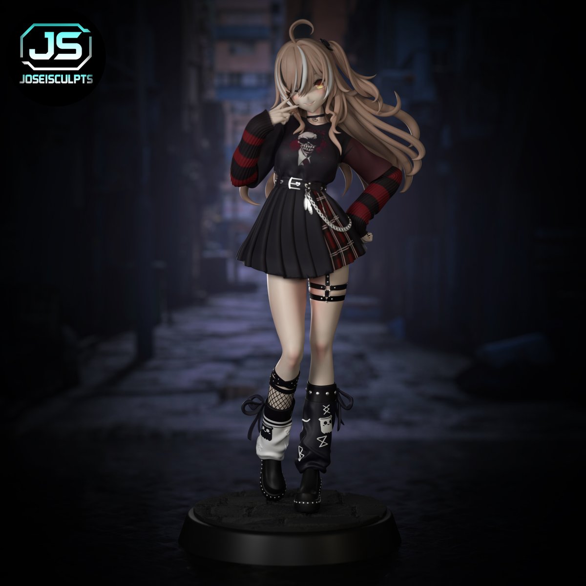 joseisculpts's tweet image. Renders🤎❤️ #drawMEI