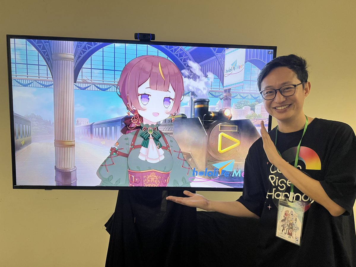 #holoIDChromaticFuture 

Meet&amp;greet with Anya

Can’t describe how happy i am to chat with Anya, well mostly just me trying to convey on my appreciation towards her 😂

She is really really sweet and listen it all (she doesn’t bite)🥹

(Sry mind went so blank when talking to you)