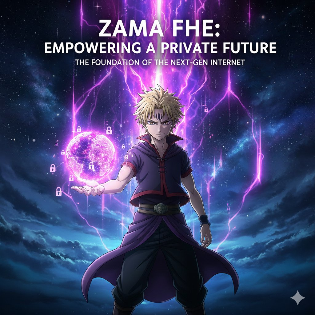 0xmeliodax's tweet image. 48.Day
#ZamaCreatorProgram @zama 
The future of data is encrypted computation. Zama isn&apos;t just a project; it&apos;s the foundation for the next generation of private internet infrastructure. Watch this space! 🌐 #FutureofTech #Cryptocurrency&quot;