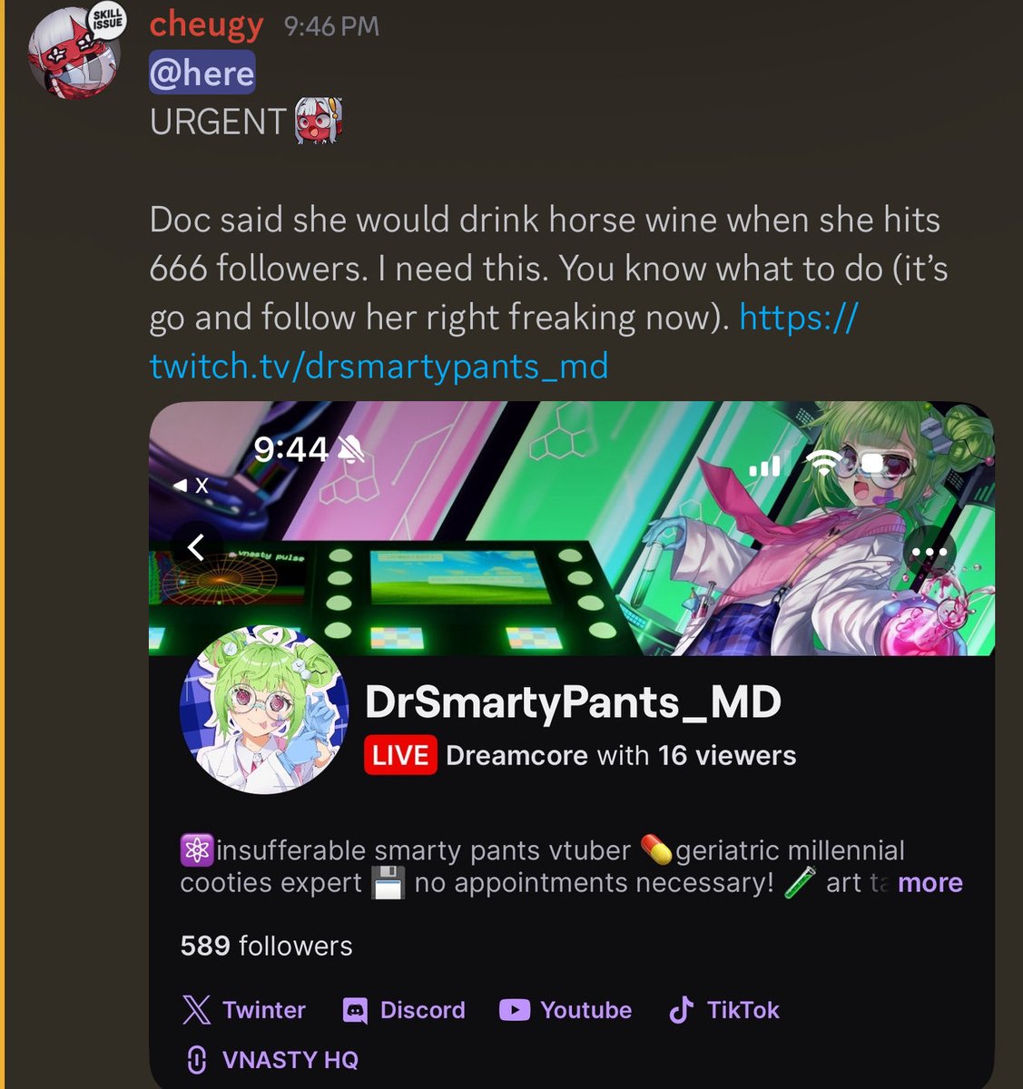 I have an important announcement