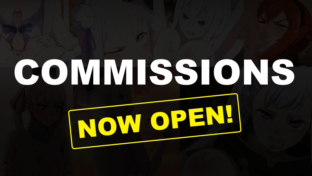 Commissions Open! [ New Free Slots ]    
⬇️ Pricing &amp; Info - thread ⬇️